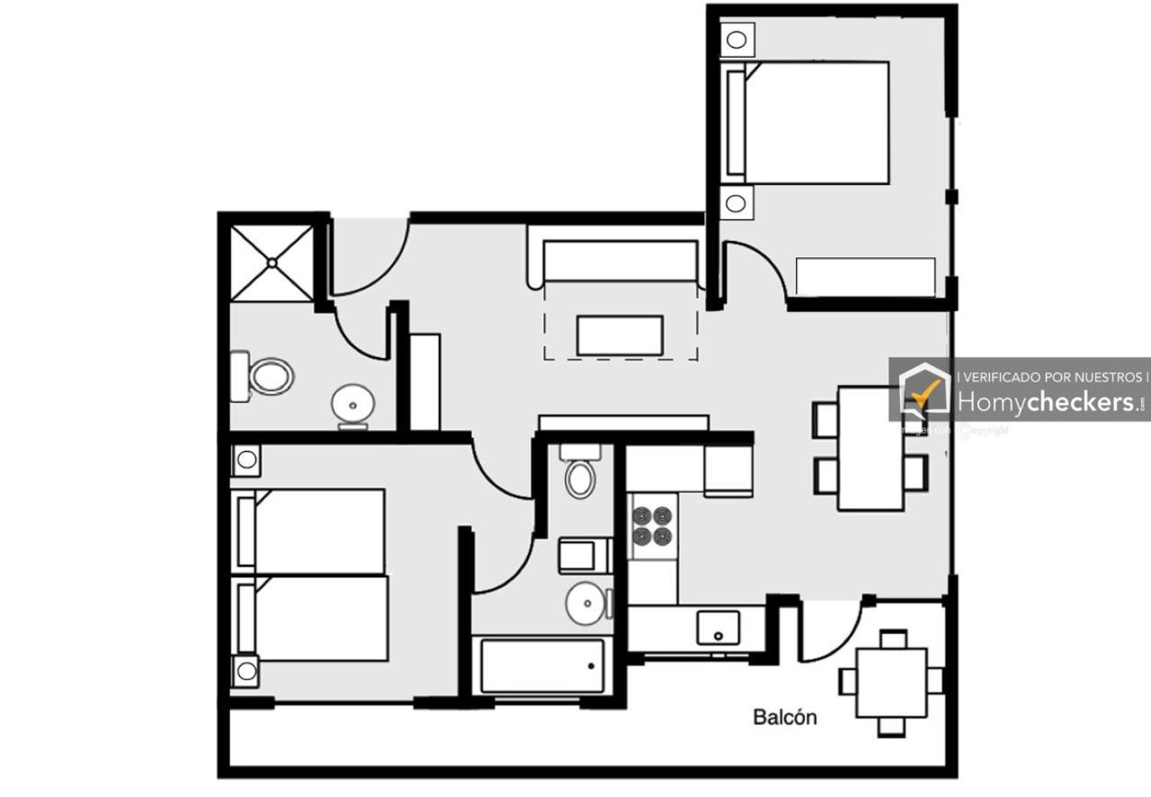 Cozy Apartamento Centro Τορρεμολίνος Εξωτερικό φωτογραφία